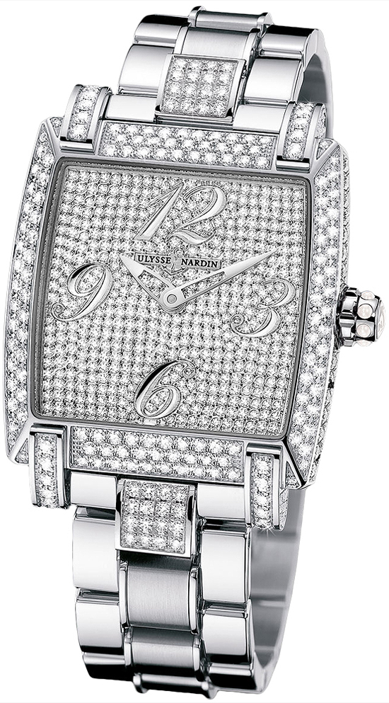 Ulysse Nardin Classical Self winding Automatic Diamonds Ladies Watch 130-91FC-8C-FULL 