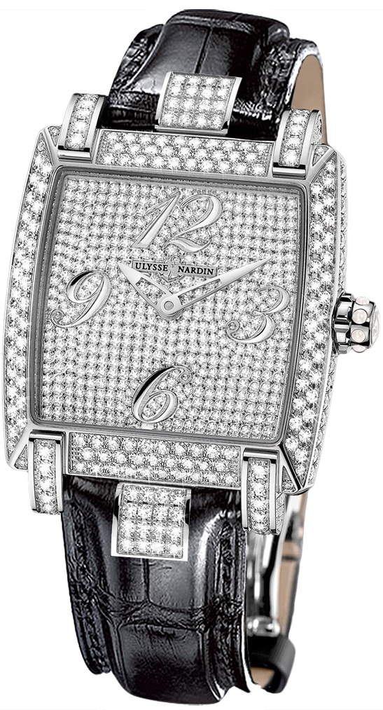 Ulysse Nardin Classical Self winding Automatic Diamonds Ladies Watch 130-91FC-FULL 