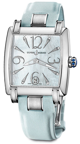 Ulysse Nardin Classical Self winding Automatic Blue Ladies Watch 133-91-693 