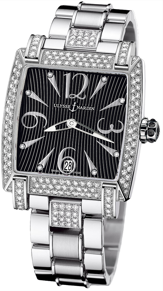 Ulysse Nardin Classical Self winding Automatic Black Ladies Watch 133-91AC-7C-06-02 