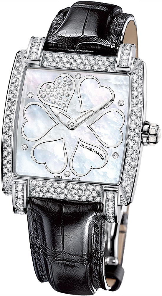 Ulysse Nardin Classical Self winding Automatic Pearl White Ladies Watch 133-91AC-HEART 