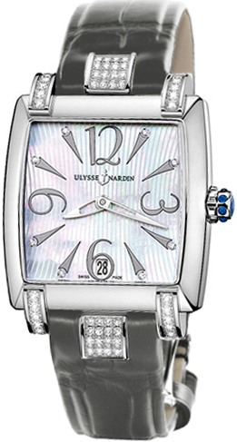 Ulysse Nardin Classical Self winding Automatic Pearl White Ladies Watch 133-91C-691 