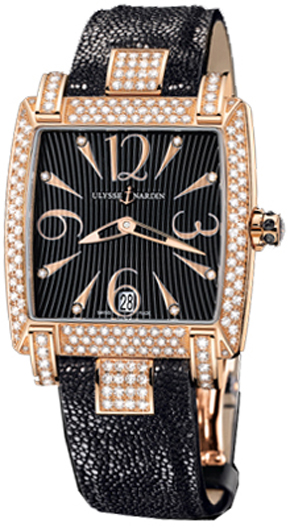 Ulysse Nardin Classical Self winding Automatic Black Ladies Watch 136-91AC-06-02 