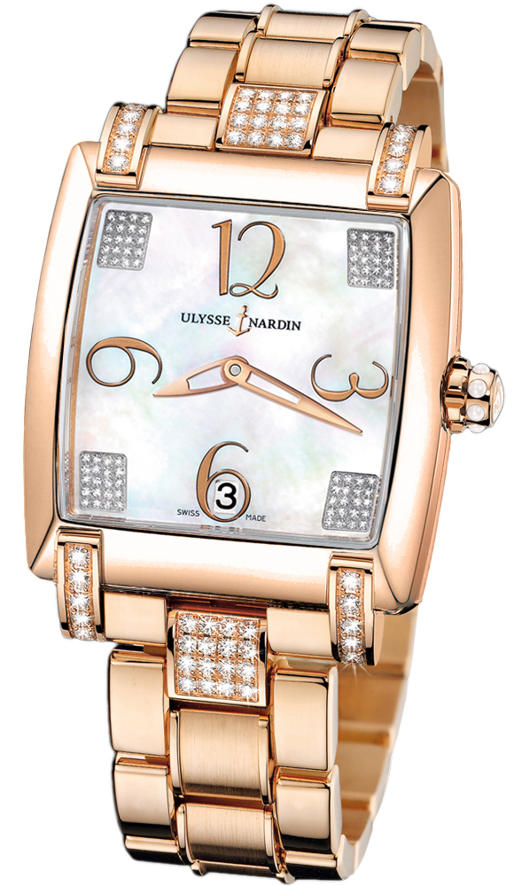 Ulysse Nardin Classical Self winding Automatic Pearl White Ladies Watch 136-91C-8C-601 
