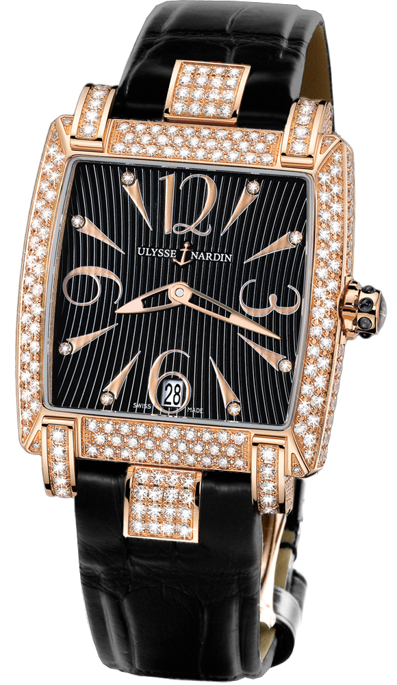 Ulysse Nardin Classical Self winding Automatic Black Ladies Watch 136-91FC-06-02 