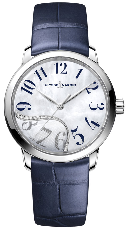 Ulysse Nardin Classic Self winding Automatic White Ladies Watch 8153-201-60-03 