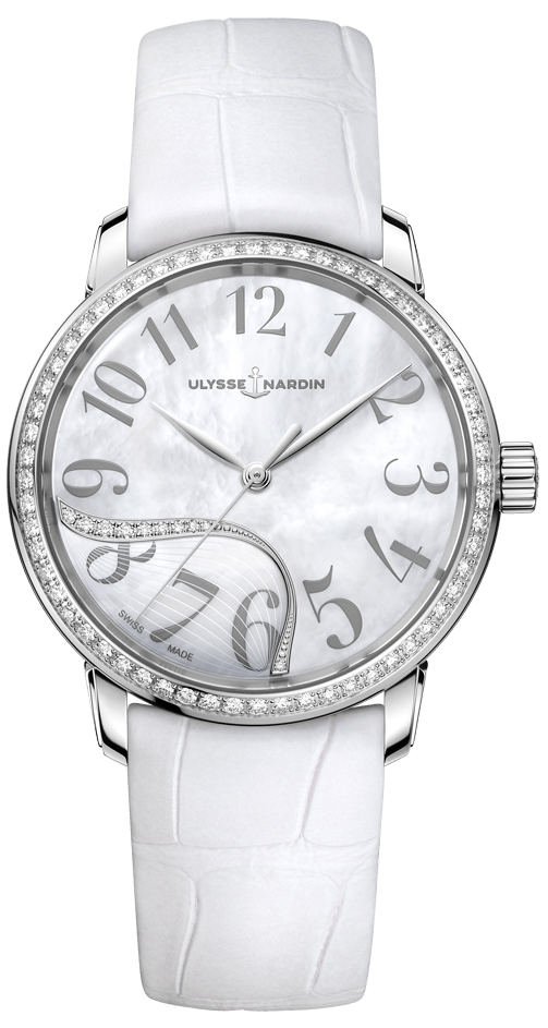 Ulysse Nardin Classic Self winding Automatic White Ladies Watch 8153-201b-60-01 