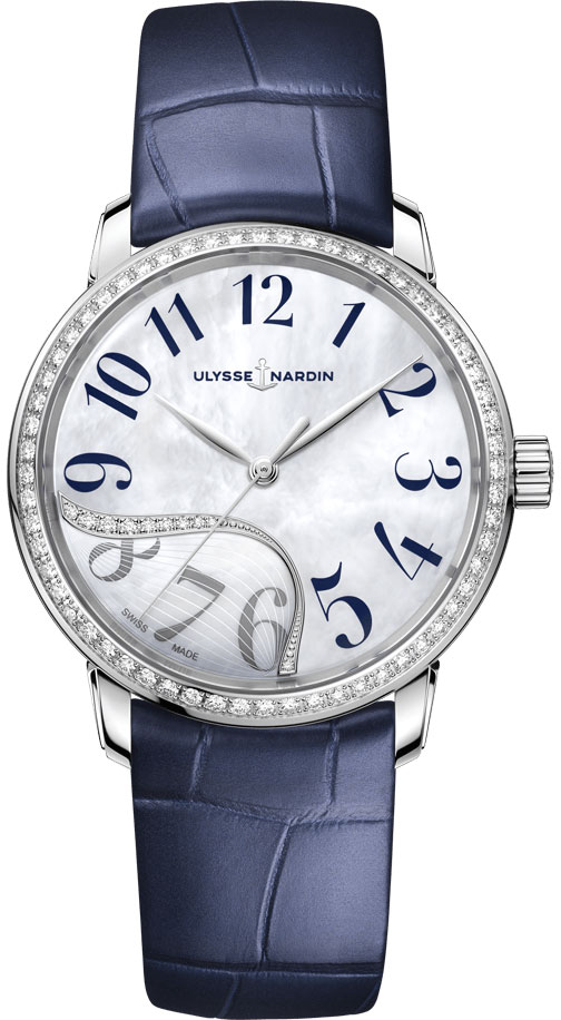 Ulysse Nardin Classic Self winding Automatic White Ladies Watch 8153-201b-60-03 