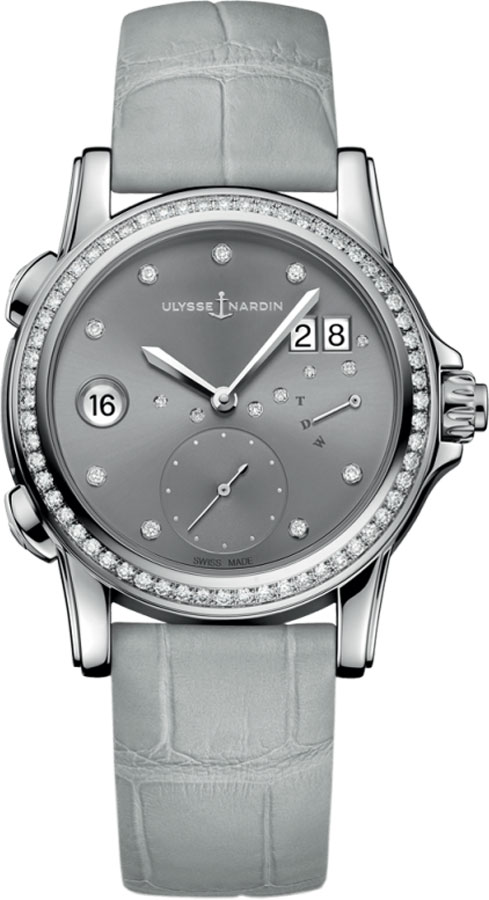 Ulysse Nardin Classic Self winding Automatic Grey Ladies Watch 3243-222B-91 