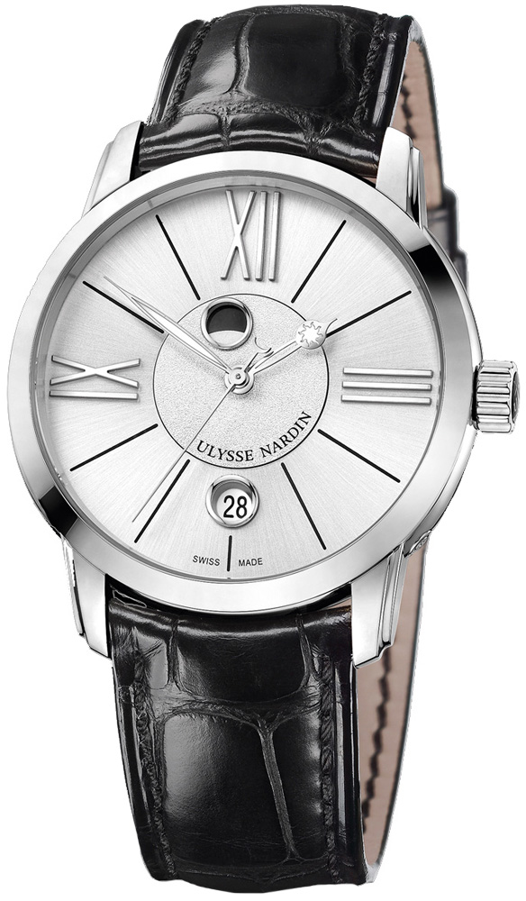 Ulysse Nardin Classical Self winding Automatic Silver Mens Watch 8293-122-2-41 