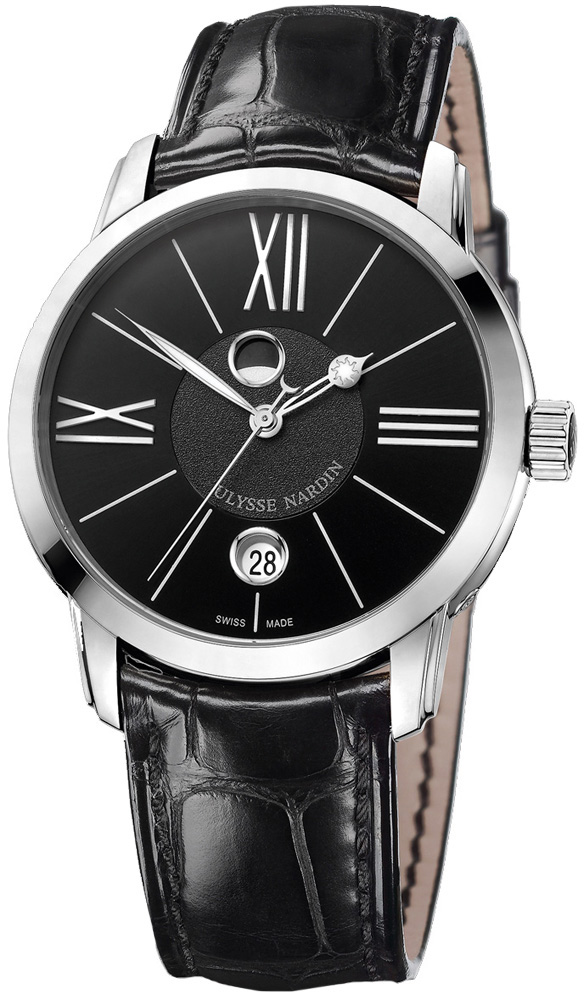 Ulysse Nardin Classical Self winding Automatic Black Mens Watch 8293-122-2-42 