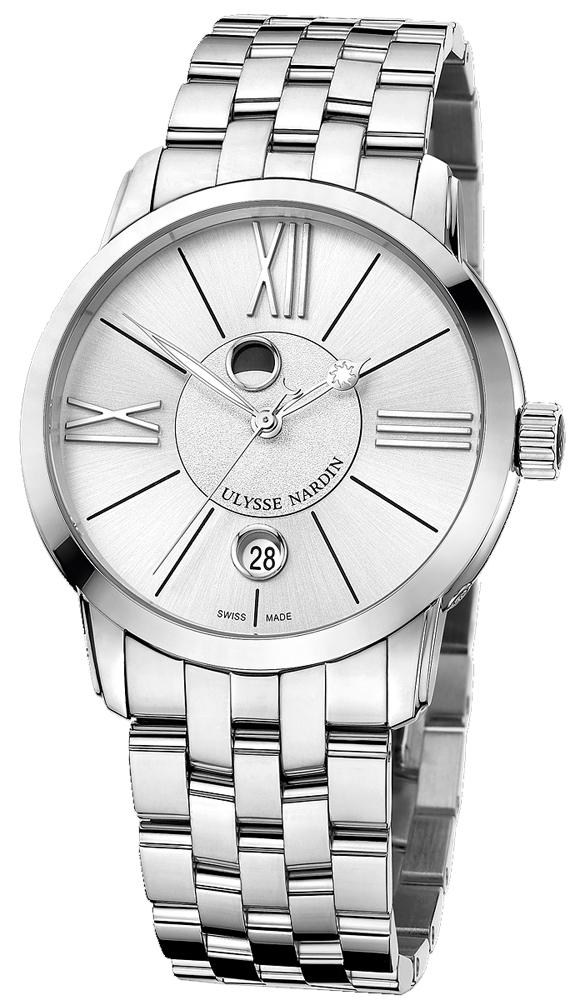 Ulysse Nardin Classical Self winding Automatic Silver Mens Watch 8293-122-7-41 