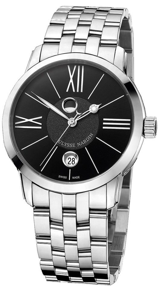 Ulysse Nardin Classical Self winding Automatic Black Mens Watch 8293-122-7-42 