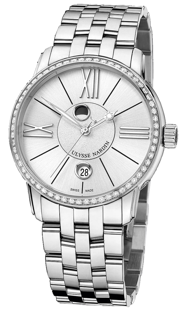 Ulysse Nardin Classical Self winding Automatic Silver Mens Watch 8293-122B-7-41 