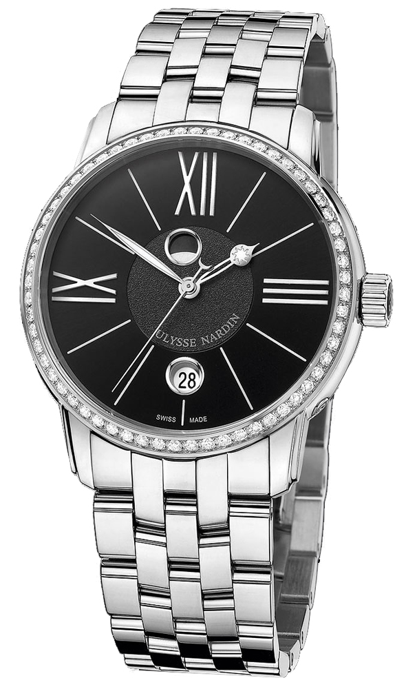 Ulysse Nardin Classical Self winding Automatic Black Mens Watch 8293-122B-7-42 