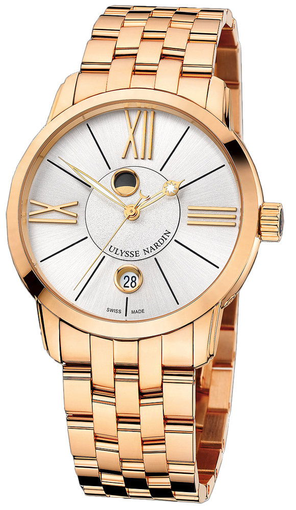 Ulysse Nardin Classical Self winding Automatic Silver Mens Watch 8296-122-8-41 
