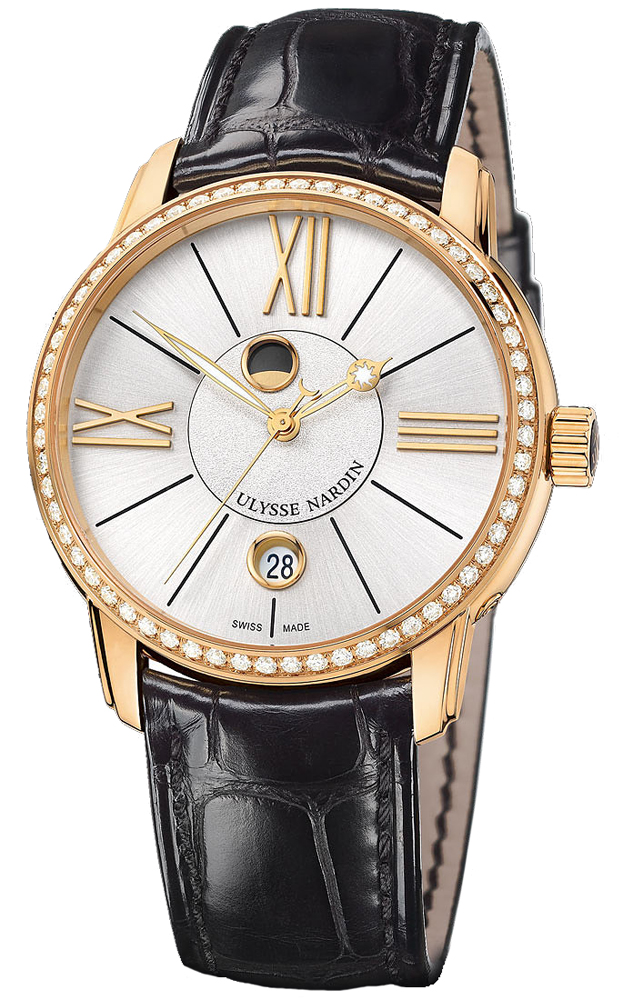 Ulysse Nardin Classical Self winding Automatic Silver Mens Watch 8296-122B-2-41 