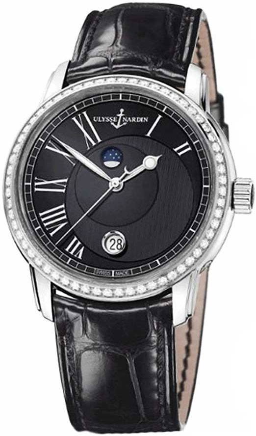 Ulysse Nardin Classical Self winding Automatic Black Mens Watch 8293-122B-2-422 