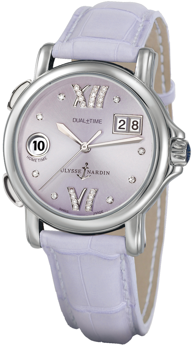 Ulysse Nardin Functional Self winding Automatic Purple Ladies Watch 223-22-30-07 