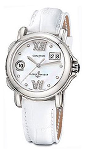 Ulysse Nardin Functional Self winding Automatic Pearl White Ladies Watch 223-22-391 