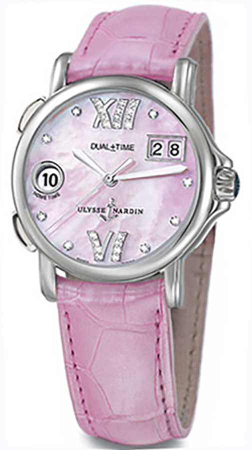 Ulysse Nardin Functional Self winding Automatic Pink Ladies Watch 223-22-396 