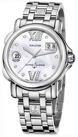 Ulysse Nardin Functional Self winding Automatic Pearl White Ladies Watch 223-22-7-391 