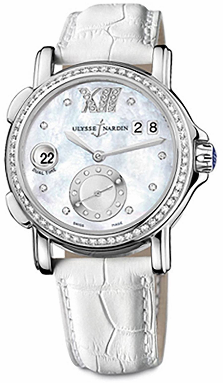 Ulysse Nardin Functional Self winding Automatic Pearl White Ladies Watch 223-28-391 