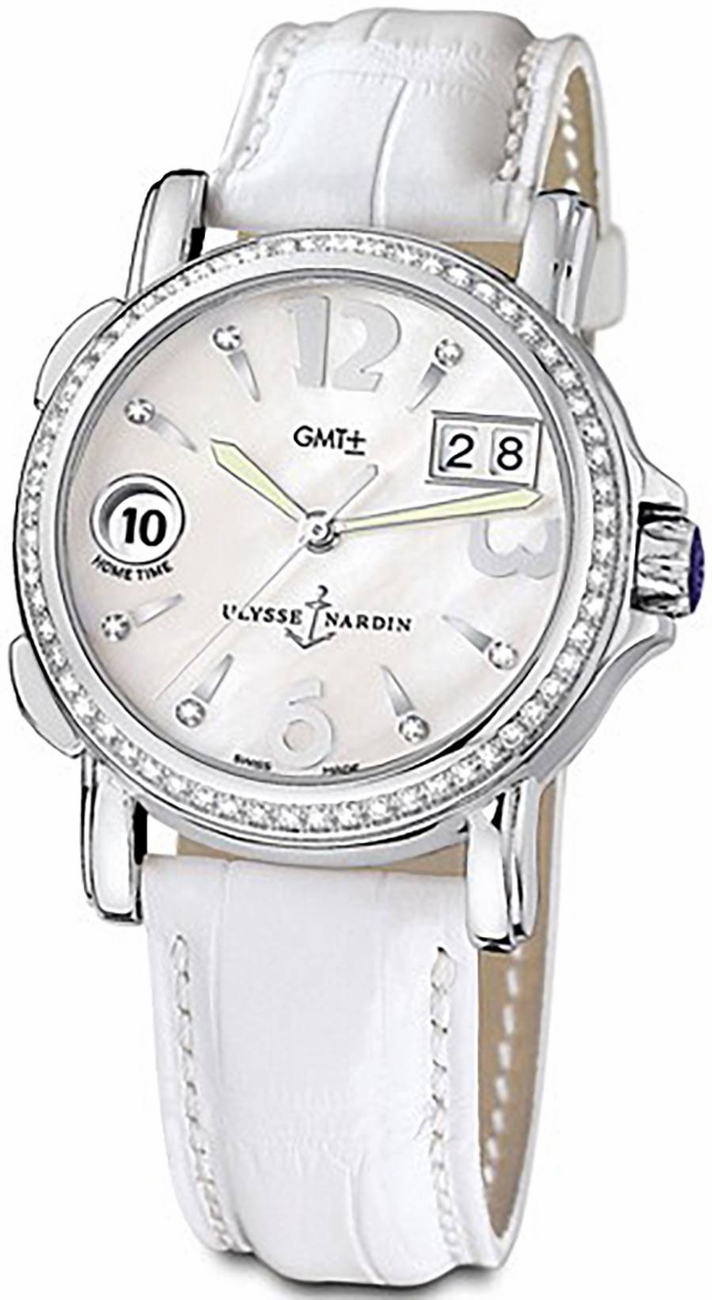 Ulysse Nardin Functional Self winding Automatic Pearl White Ladies Watch 223-28B-391 