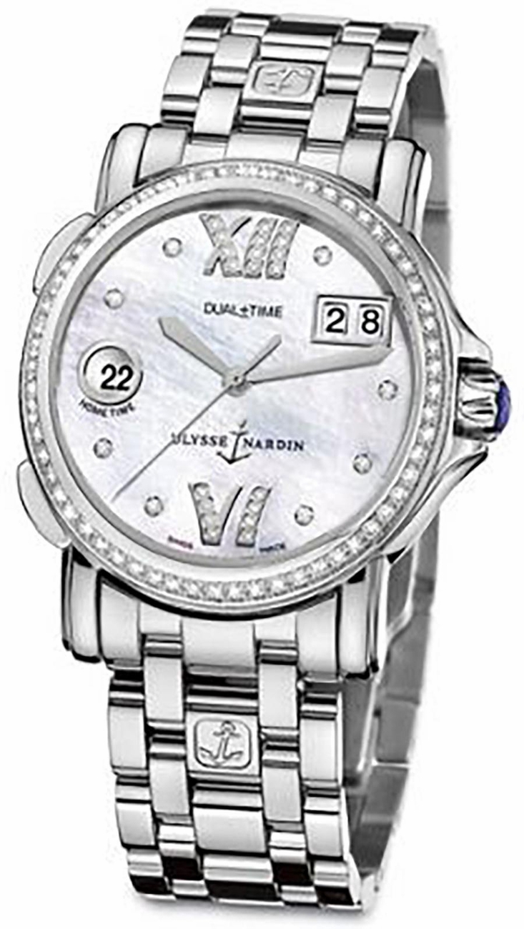 Ulysse Nardin Functional Self winding Automatic Pearl White Ladies Watch 223-28B-7-391 