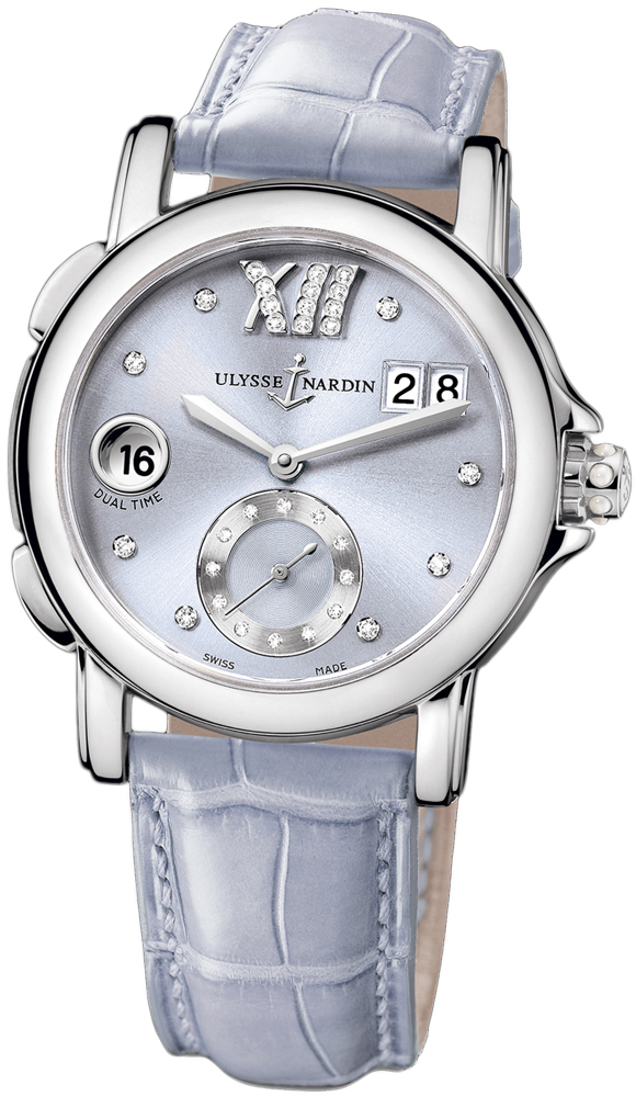 Ulysse Nardin Classic Self winding Automatic Purple Ladies Watch 243-22-30-07 