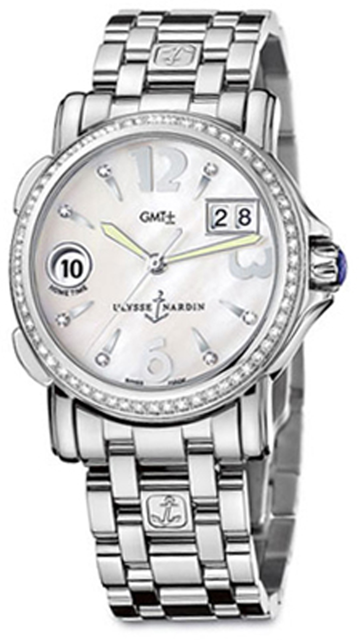 Ulysse Nardin Functional Self winding Automatic Pearl White Ladies Watch 223-28B-7-691 
