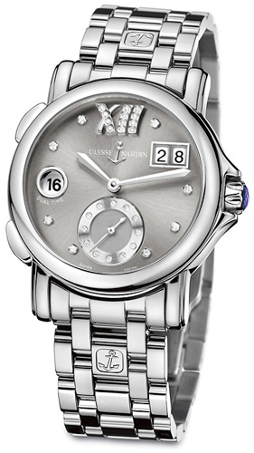 Ulysse Nardin Classic Self winding Automatic Grey Ladies Watch 243-22-7-30-02 