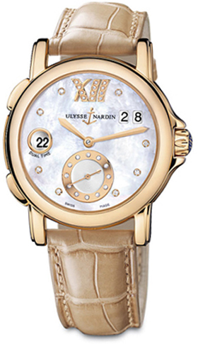 Ulysse Nardin Classic Self winding Automatic Pearl White Ladies Watch 246-22-391 