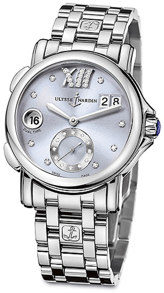 Ulysse Nardin Classic Self winding Automatic Purple Ladies Watch 243-22-7-30-07 