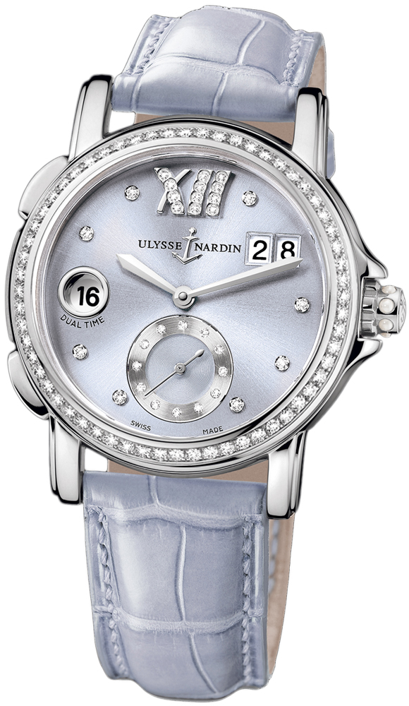 Ulysse Nardin Classic Self winding Automatic Purple Ladies Watch 243-22B-30-07 
