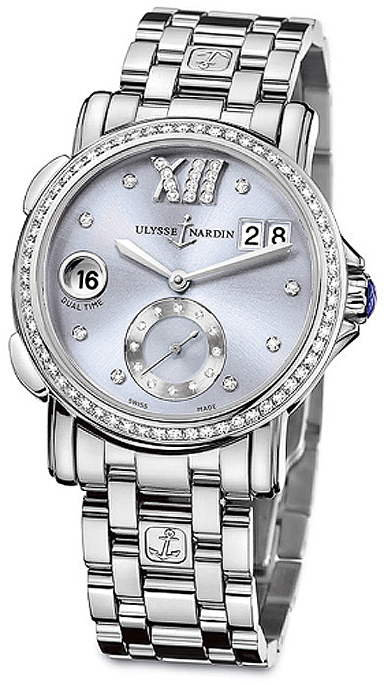 Ulysse Nardin Classic Self winding Automatic Purple Ladies Watch 243-22B-7-30-07 
