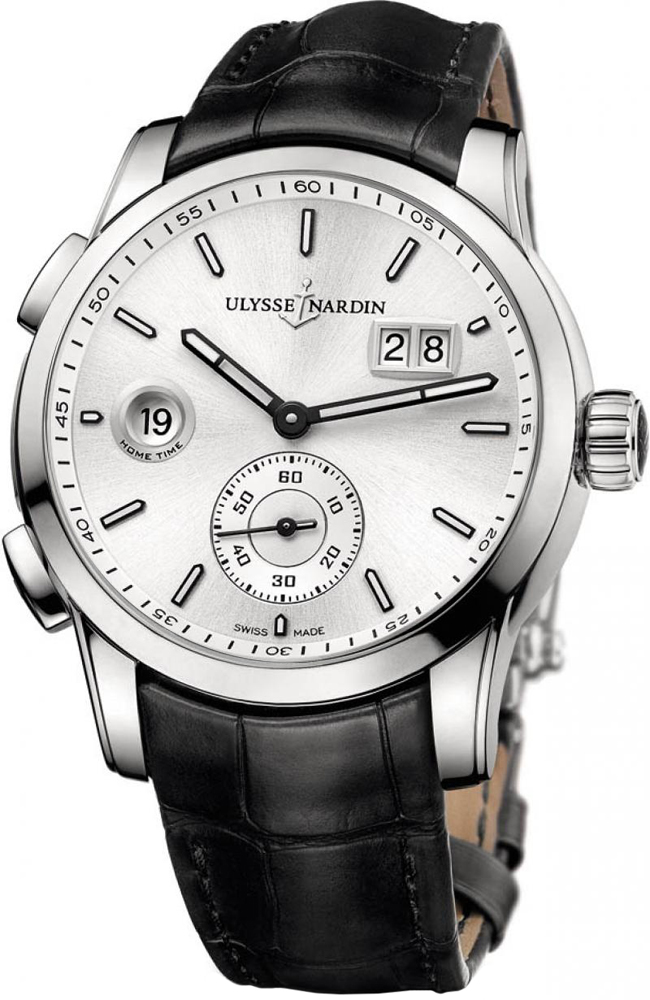Ulysse Nardin Functional Self winding Automatic Silver Mens Watch 3343-126-91 