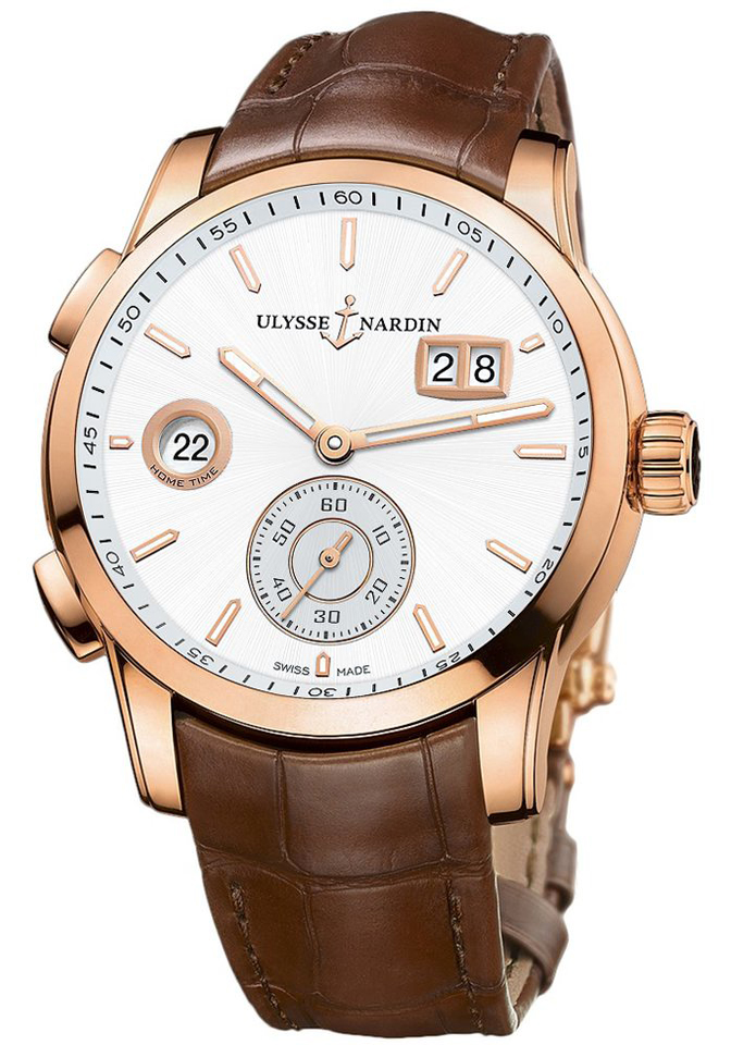 Ulysse Nardin Functional Self winding Automatic Silver Mens Watch 3346-126-91 