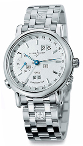 Ulysse Nardin Functional Self winding Automatic Silver Mens Watch 320-22-8 