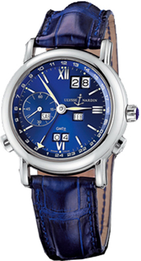 Ulysse Nardin Functional Self winding Automatic Blue Mens Watch 320-82-33 