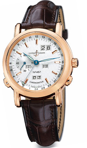 Ulysse Nardin Functional Self winding Automatic Silver Mens Watch 322-88-91 
