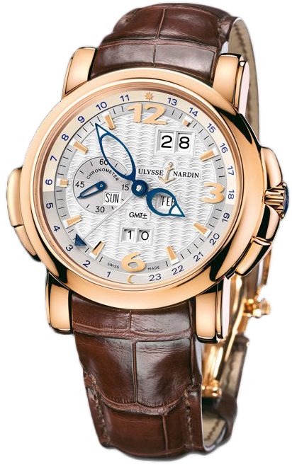 Ulysse Nardin Functional Self winding Automatic Silver Mens Watch 326-60-60 