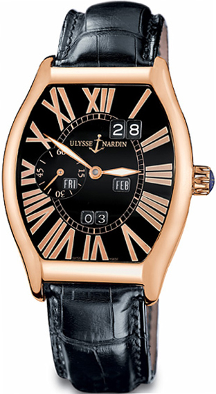 Ulysse Nardin Functional Self winding Automatic Black Mens Watch 336-48-42 