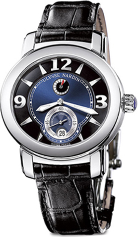 Ulysse Nardin Novelties Self winding Automatic Chronometer Blue Black Mens Watch 278-70-632 