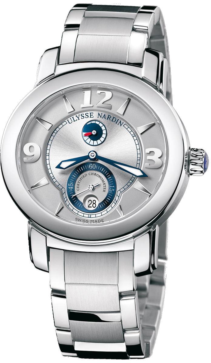 Ulysse Nardin Novelties Self winding Automatic Silver Mens Watch 278-70-8M-609 