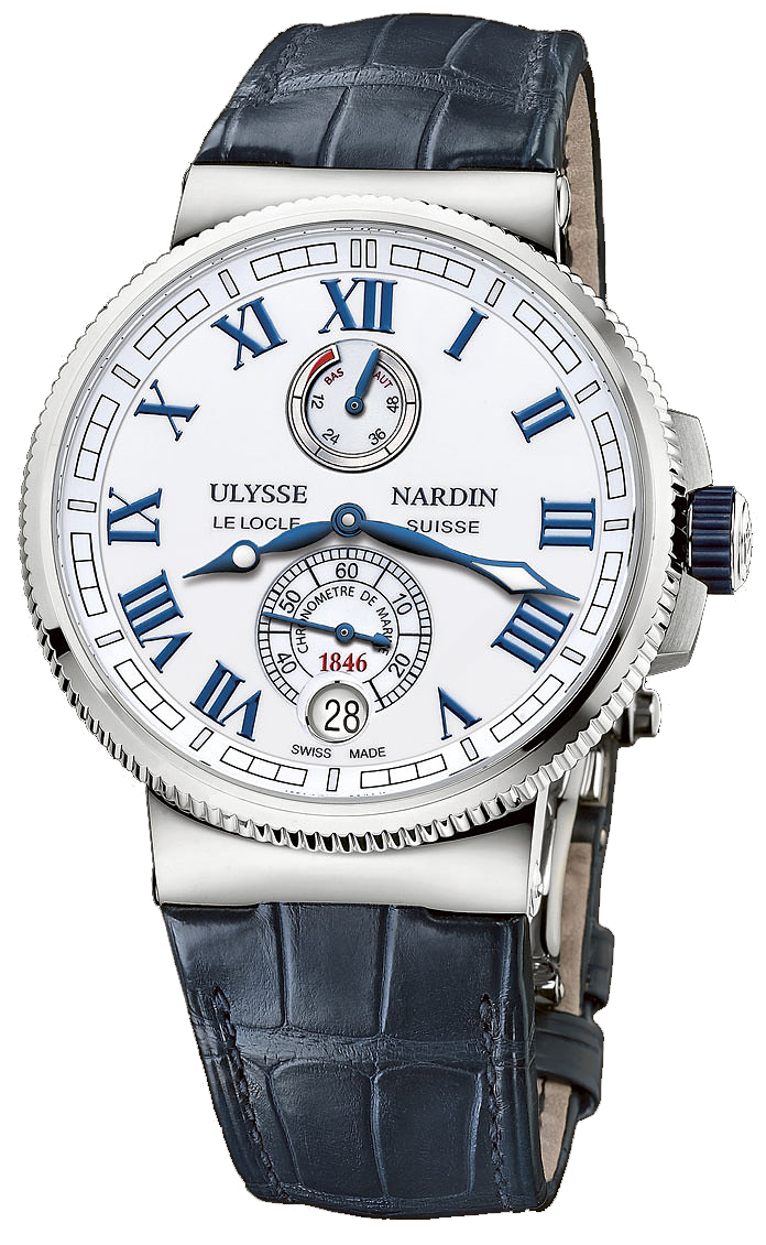 Ulysse Nardin Marine Self winding Automatic White Mens Watch 1183-126-40 