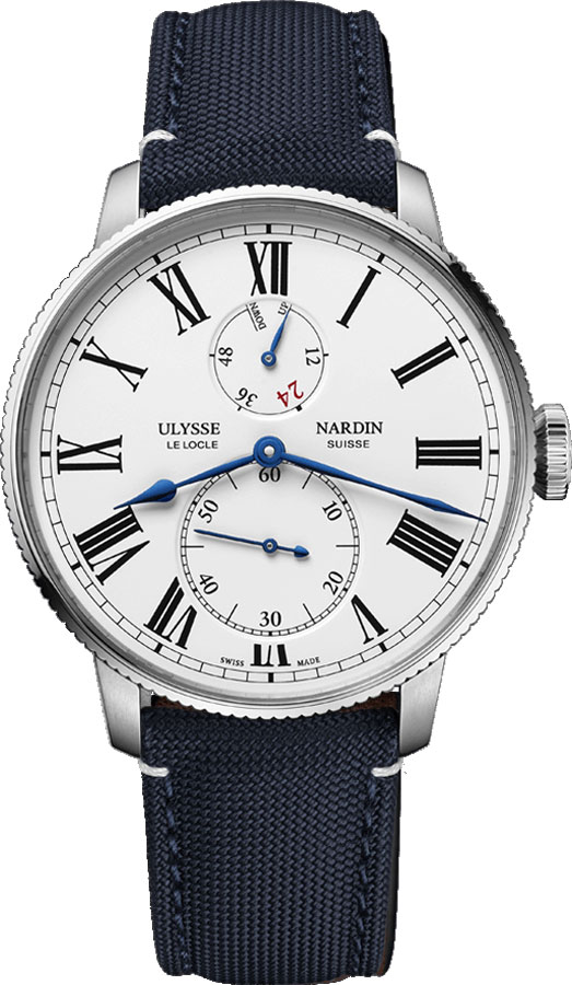 Ulysse Nardin Marine Self winding Automatic Chronometer White Mens Watch 1183-320LE-40 