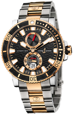 Ulysse Nardin Marine Self winding Automatic Black Mens Watch 265-90-8-92 