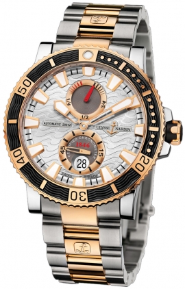 Ulysse Nardin Marine Self winding Automatic Chronometer Silver Mens Watch 265-90-8M-91 