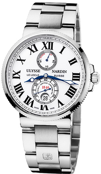 Ulysse Nardin Marine Self winding Automatic White Mens Watch 263-67-7-40 